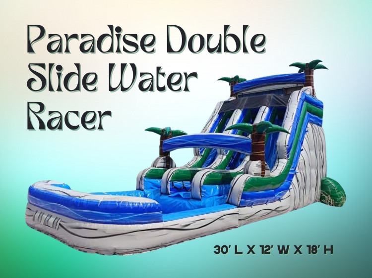 Paradise Double Slide Water Racer